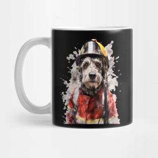 Fireman Dog Mug